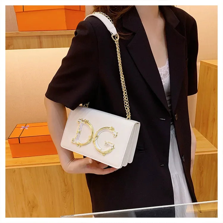 Leather Diaper Bag Vintage Textured Retro Square Satchels Shoulder Bag For Women Trendy Fashionable Large Capacity