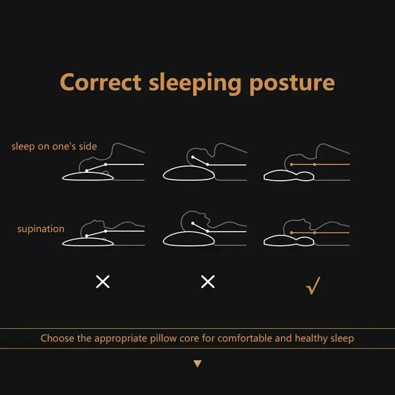 Pillow pillow core to protect cervical vertebra to help sleep sleep does not deformation does not collapse honeycomb