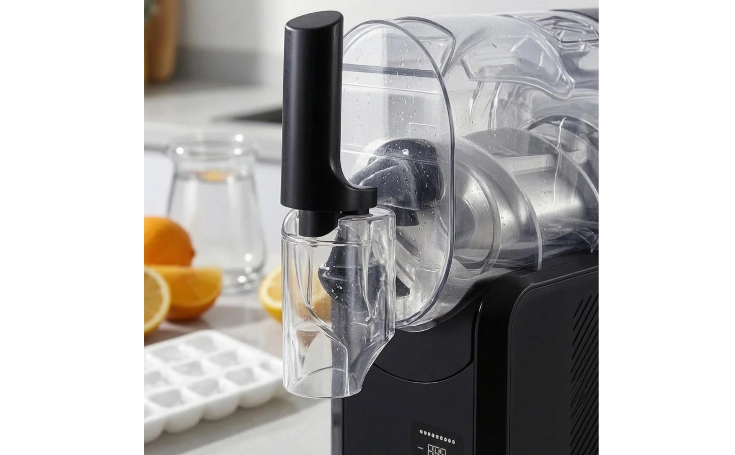 Slush Machine Countertop Slush Drink Creator Chilled Drink Machine Self-Cleaning Chilled Beverage Creator Rapid Cooling