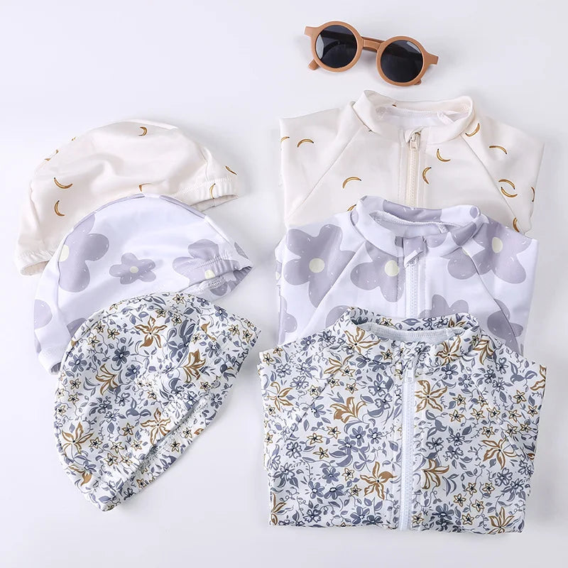 2026 Summer Kids Girls Swim Wears Baby Girl Set Beach Seaside Clothes 9M-8T Sister Swimming Suits Fashion Sunbeach Swimsuit