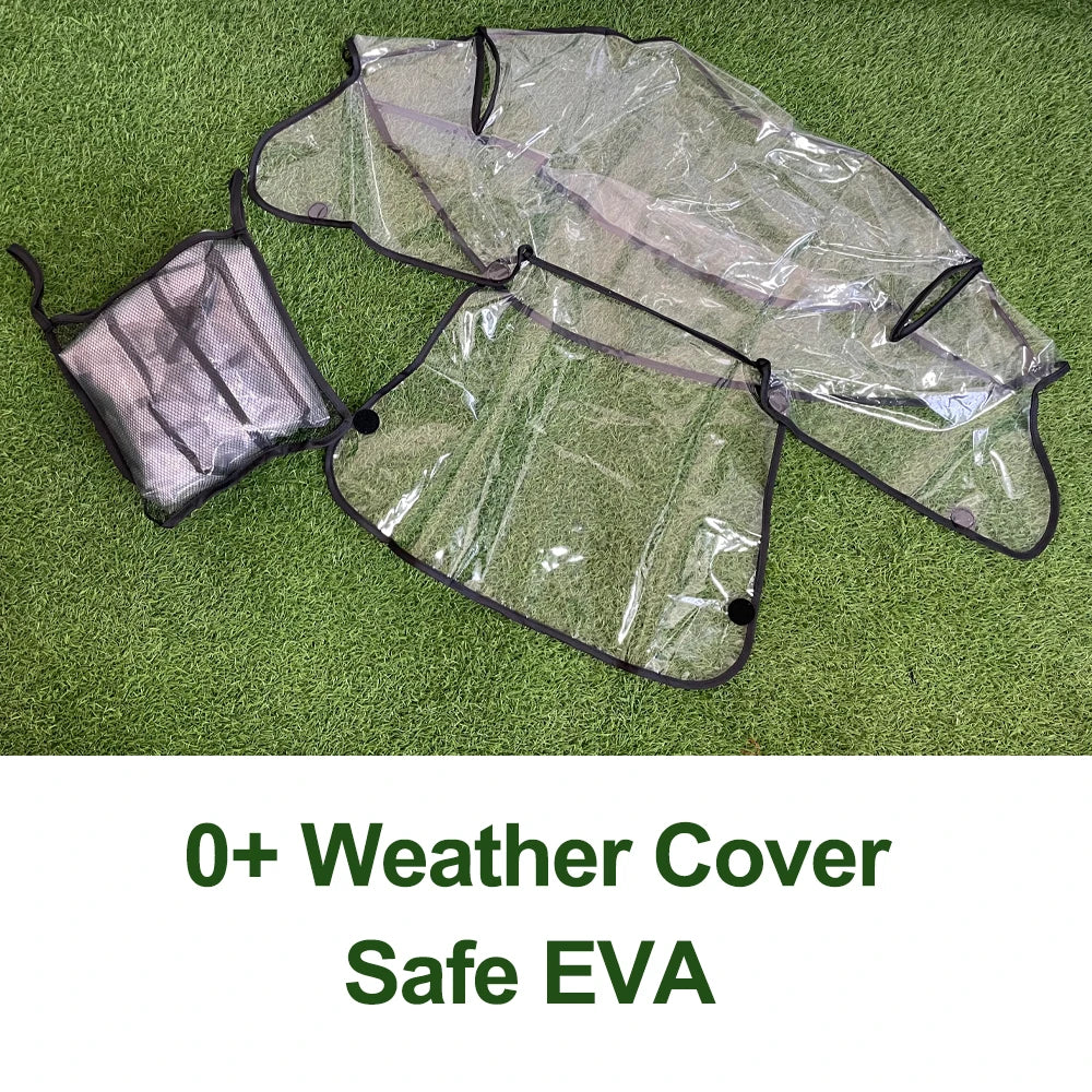COLU KID® Baby Stroller Accessories Rain Cover Waterproof EVA Cover Compatible with Yoyo Yoyo2 Yoya Stroller