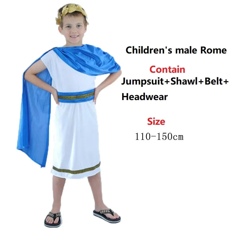 Halloween adult children ancient Greek and Roman cosplay warrior gladiator costumes  anime cosplay