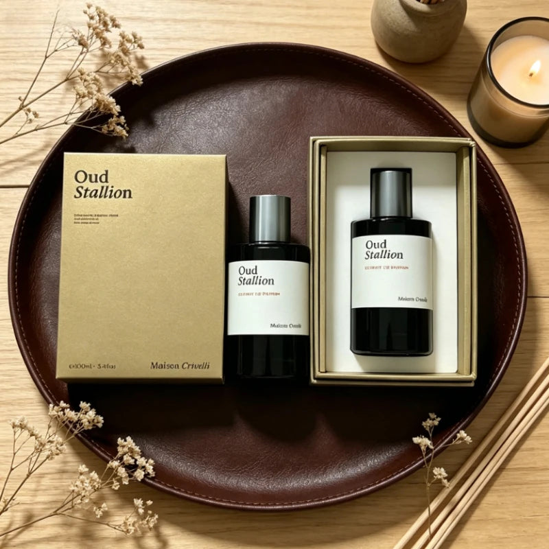 Cologne Maison Crivelli Perfume Oud Woody Perfume Men Luxury Perfume Refined Oriental Floral  Aroma with 6 Scent 50ml/100ml