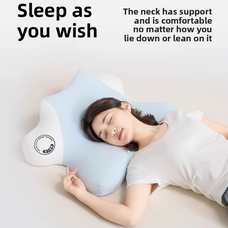 Sleeping Pillow Multifunctional Pillow Core Protecting Cervical Vertebra Pillow Helping Sleep Reading and Playing Mobile