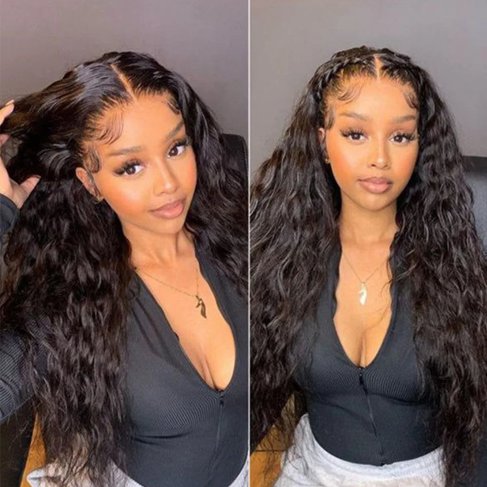 Water Wave Bundles Human Hair Extensions For Women Peruvian Hair Bundle Raw Virgin Hair Unprocessed Human Bundle Curly Hair