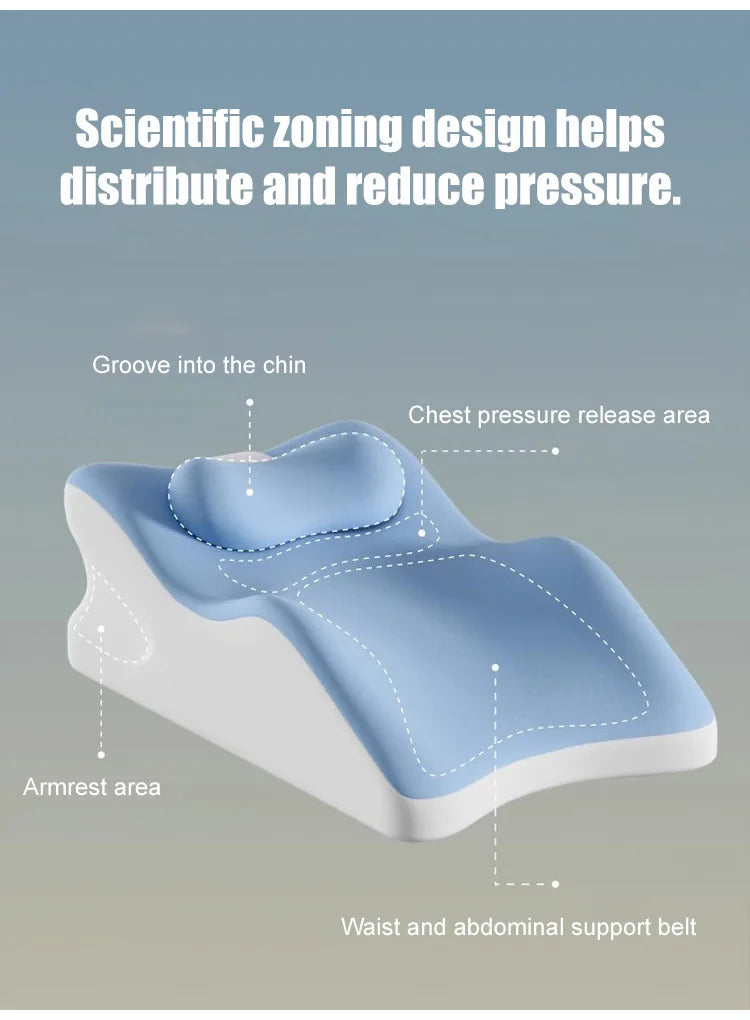 Multifunctional Bed Lounger Pillow for Sleeping, Reading and Phone Use – Ergonomic Support Cushion for Backrest and Neck Comfort