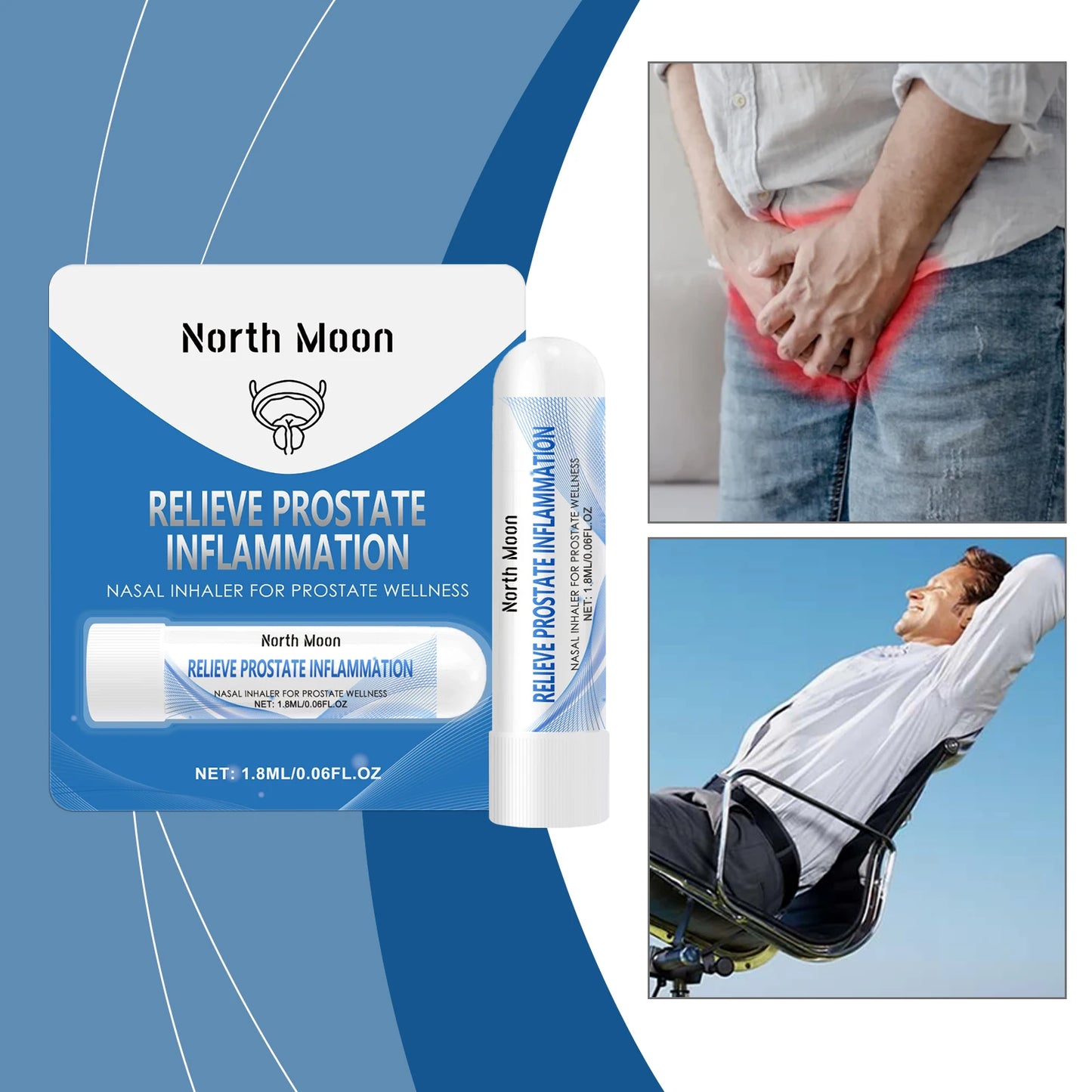 Men Energy Enhancer Nasal Inhaler Promote Energizing Level Boost Endurance Refreshing Awakening Brain Soothe Fatigue Nose Stick
