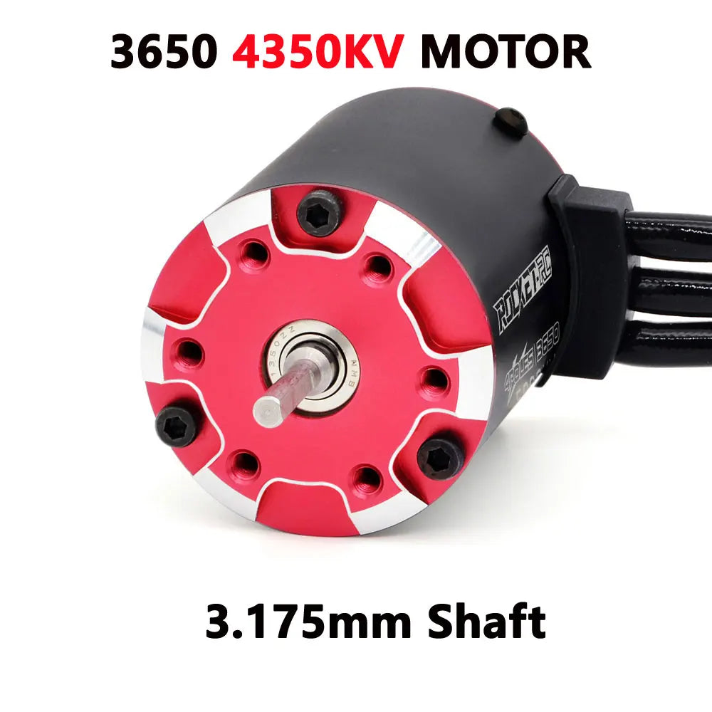 Rocket RC V2 supersonic 3650 3660 3665 3670 3674 Built -in Temperature Sensor Brushless Motor for 1/8 1/10 RC Car Off-Road Boat