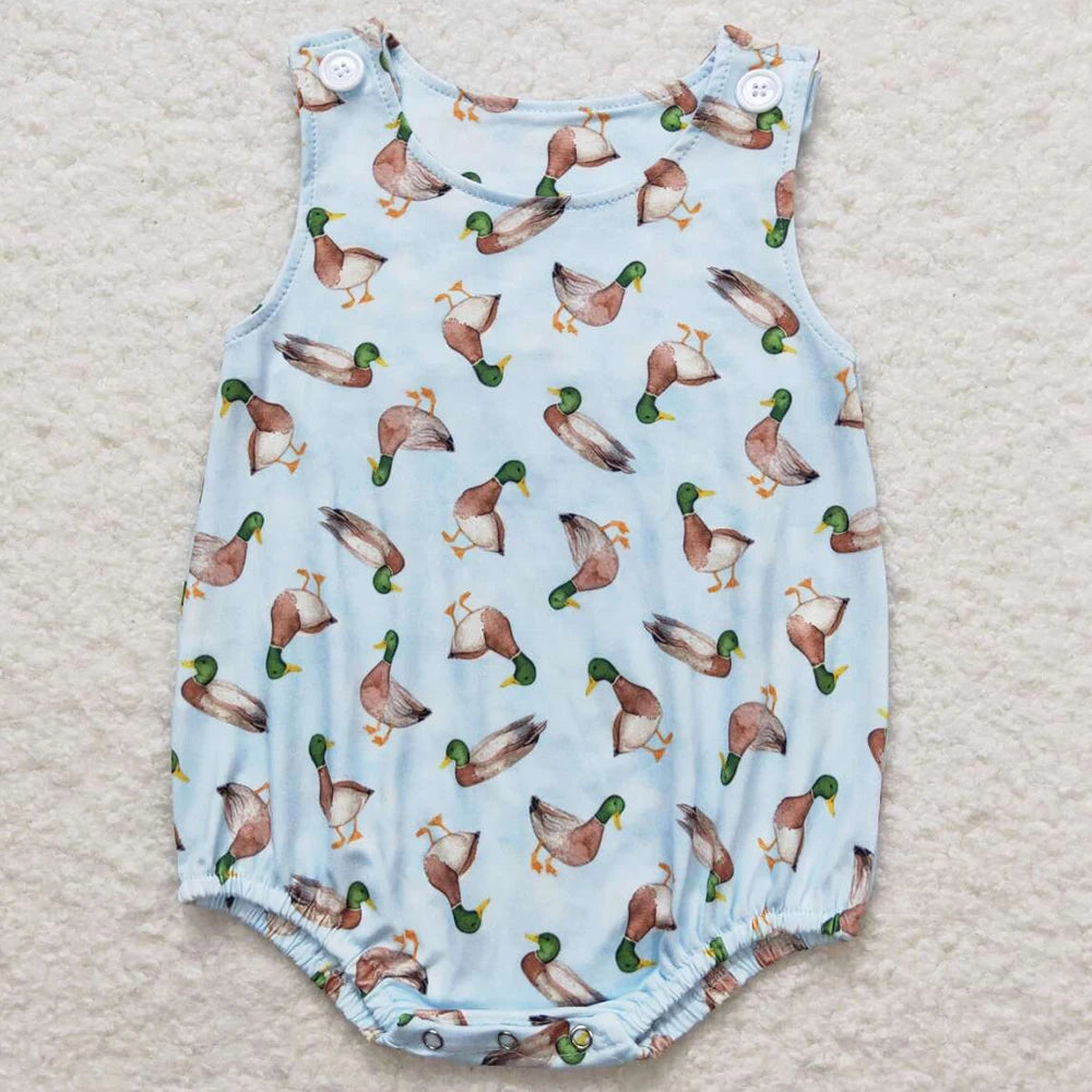 Boutique Infant Baby Boys Rompers Camo Branches Short Sleeve Bubble Rompers Fashion Toddler Boys Rompers One-Piece Jumpsuits New