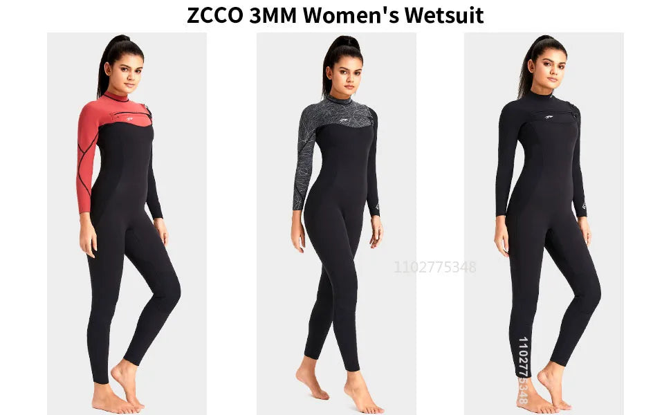 3mm/2mm Neopreno Men Women Wetsuit One-Piece Swimsuits Snorkeling Kayaking Wet Suit Surfing Scuba Diving Suit Fishing Kitesurf