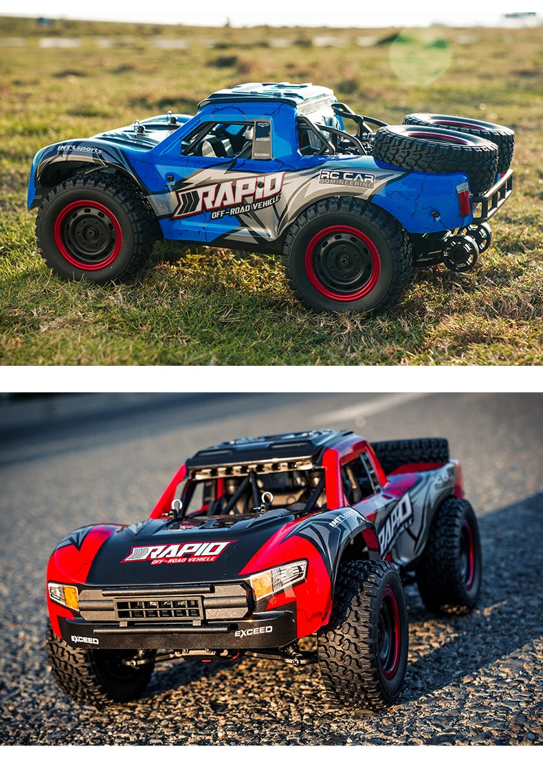 1/14 Q130 RC Car Desert  4WD Off-road Truck 2.4G High Speed Car Racing Drift Remote ControlVehicle Toys For Boys Children
