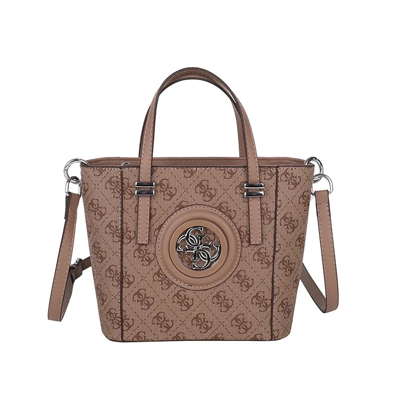 Vintage Leather Diaper Bag For Ladies High-end Simple Fashionable Classic Design Trendy Large Capacity Commuter Backpack