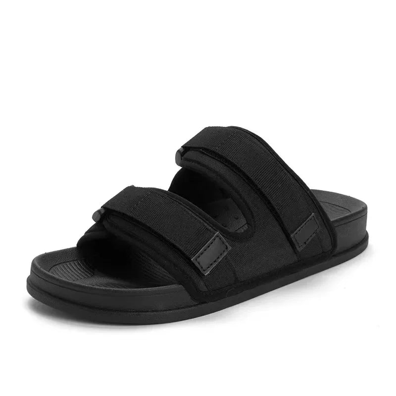 Hot Sale Of The Season New Men's Summer Sandals Beach Sports Slippers Anti-slip Soft Bottom Casual Driving Dual-purpose Slippers