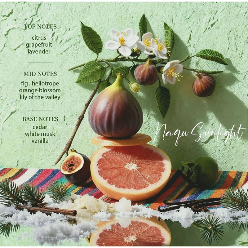 Fig-scented Women's Perfume Vanilla/cedar/musk/citrus/grapefruit/lavender/lily Floral Fragrance Spray Fresh Eau De Toilette