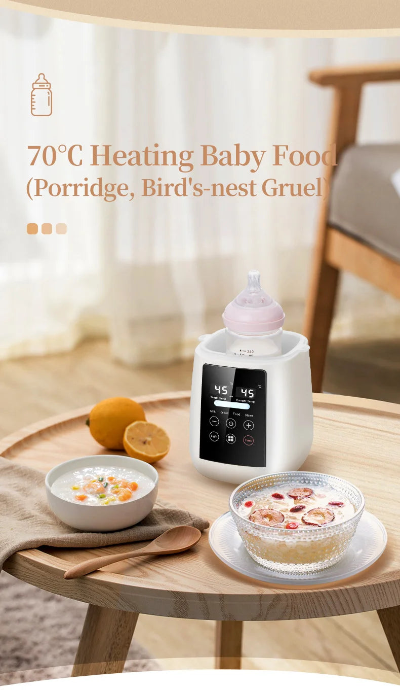 Baby Bottle Warmer sterilizer Multifunction Breast Milk Warmer Accurate Temperature Control Baby Bottle Heater Baby Newborn Item