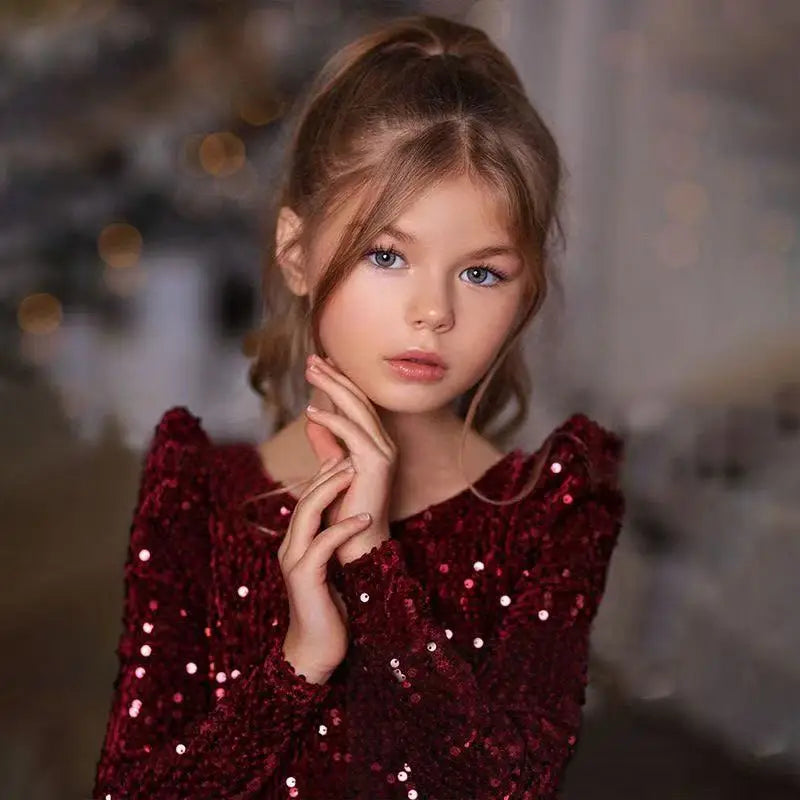 2025 New Summer Baby Dress Lace Big bow Pink Baptism Dresses for Girls 1st Year Birthday Party Wedding Baby Clothing 1-12 Years