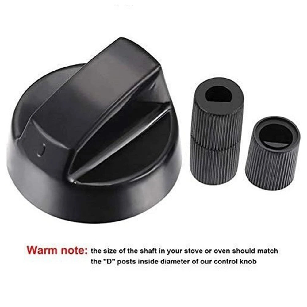 4pcs Control Knobs With 12pcs Adapters Gas Stove Control Knob For Home Kitchen Cookers Stoves Ovens Knobs