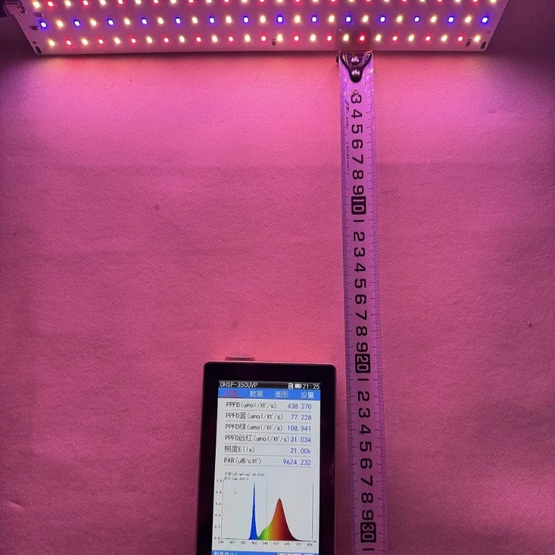 LED Plant Grow Light Quantum Board Full Spectrum USB Panel Lamp for Indoor Greenhouse Nursery Hydroponic Succulent Seedling Use