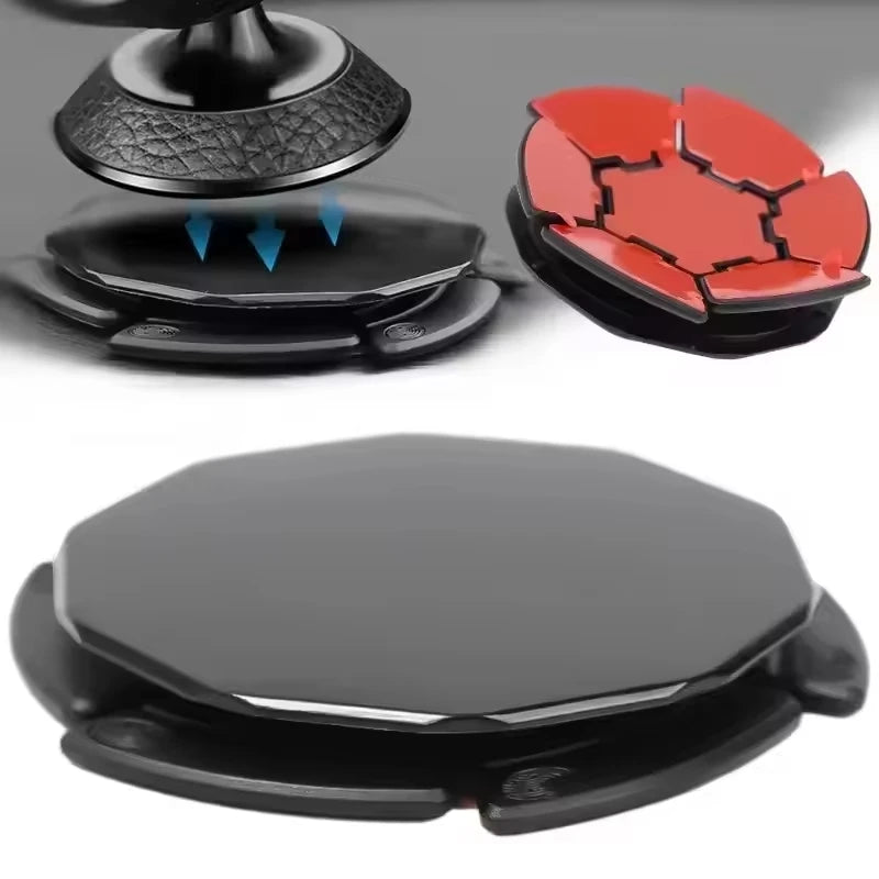 Universal Suction Cup Phone Holder Mount Base Pad Adhesive Disk for Car Dashboard Windshield Curved Surface Cellphone Stand