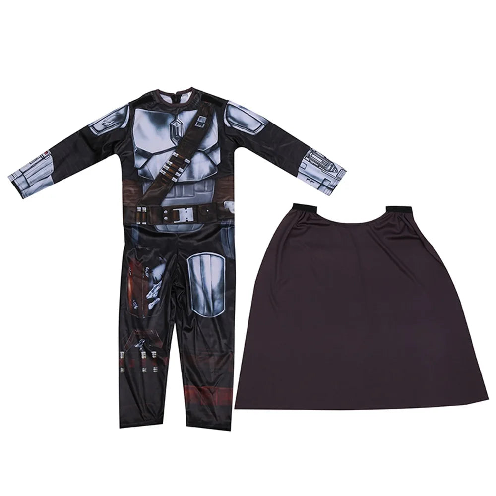 Halloween Costumes for Boy Girls Anime Cosplay Galaxy Bounty Hunter Mandalorian Fantasy Personality Costume Disfraz Halloween