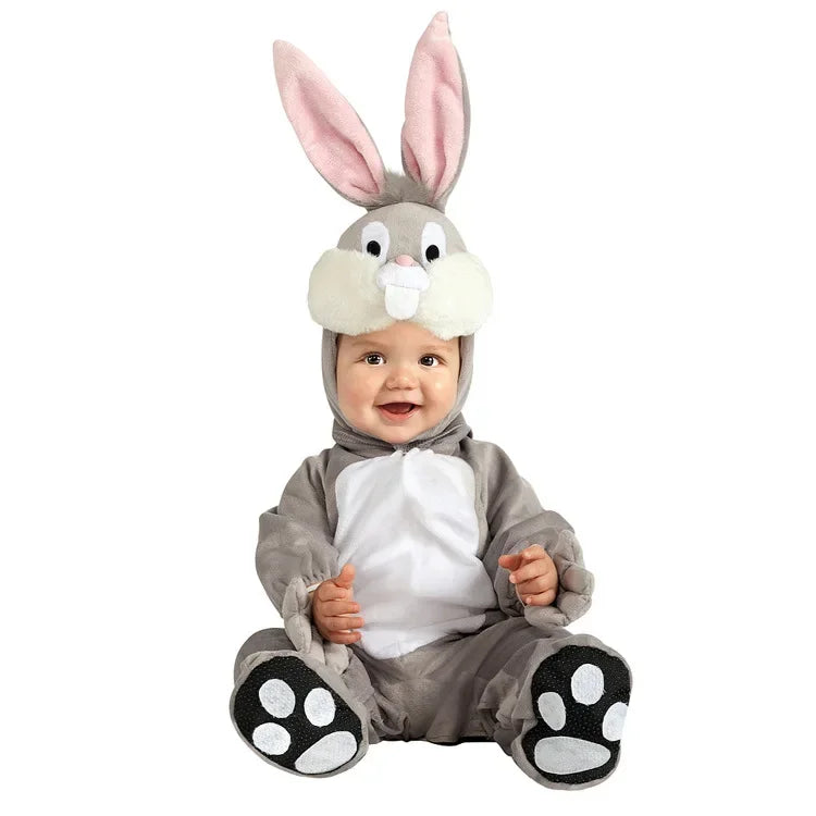 Halloween Costume Baby Boy Clothes Girls Monkey Polar Bear Romper Kids Clothing Set Baby Hat Socks Toddler Set