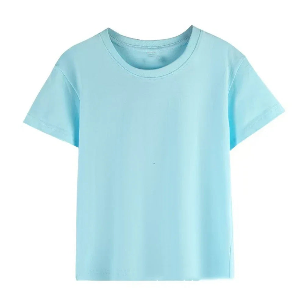 Summer CR7 Printed Short Sleeve Children Set Casual Fashion Tops and Shorts 2pcs Set Kid Boys Girls Sports Tshirts Set Outfits