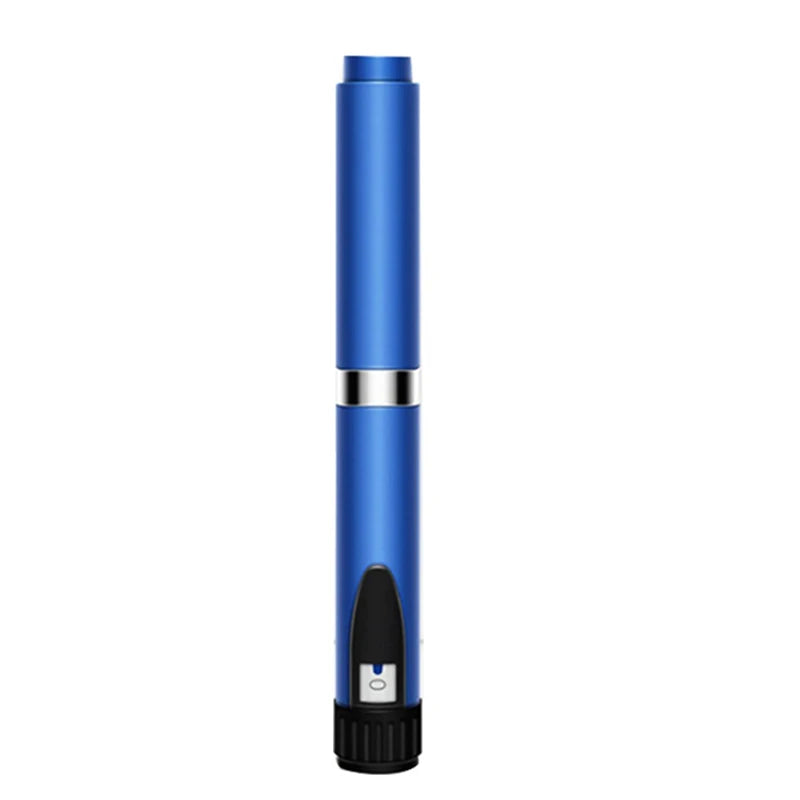 Portable Dose Adjustable Reusable Injector Pen Kit for Insulin Peptide, Comes with 10Pcs 3ML Replacement Cartridges