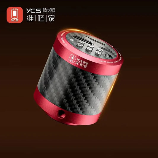 YCS-X80 Microscope 4K HD Camera Live Ultra HD Lens Circular Design, Photo and Video Automatic Exposure