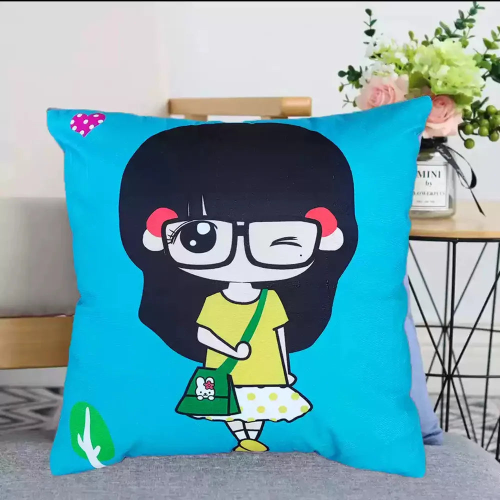 Luxury Cartoon Nap Pillow Living Room Sofa Cushions Cozy Sleeping Neck Throw Pillow Headrest For Home Office Bedside Car Bed
