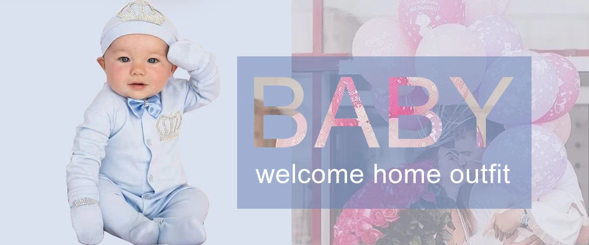 5pcs Baby Girl Outfits Set Welcome Home Hosptial Infant Receiving Blanket Pillow Bed Hat Mittens Romper Set