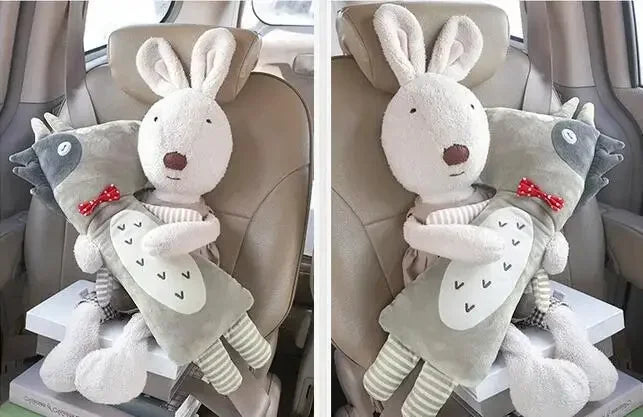 Cute Children Cartoon Car Seat Belt Pillow Neck Pillow Car Seat Belt Shoulder Pads Seatbelt Cover Kids Cartoon Neck Protector