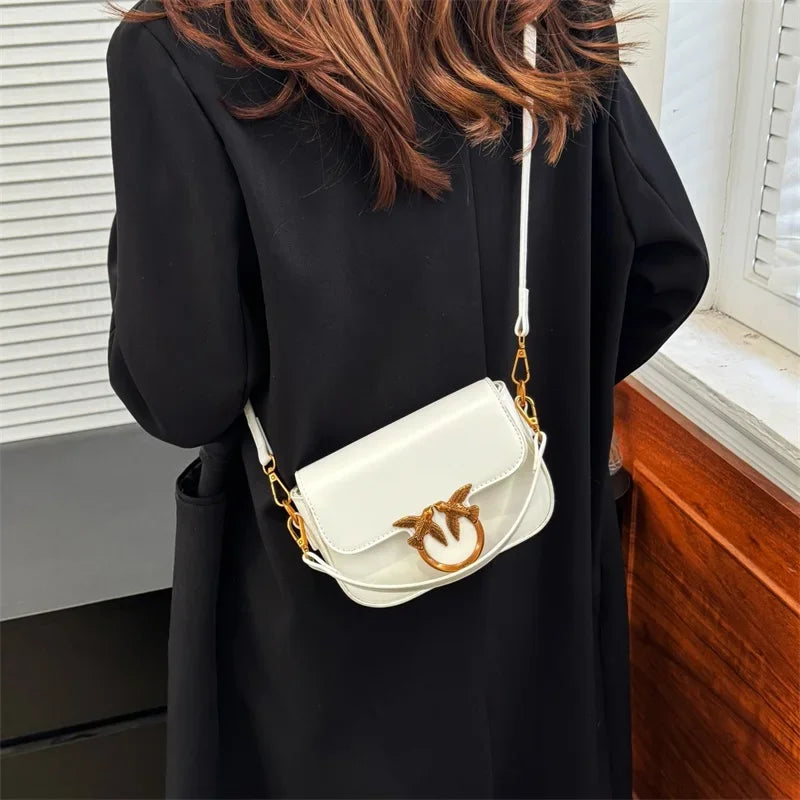 2026 Elegant Fashion Luxury Light Luxury Women's Shoulder Crossbody Bag, Designer Original Leather Tote Bag