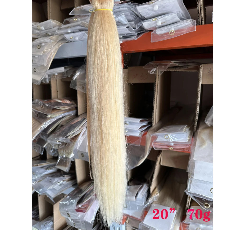 ZZHAIR 100% O Brazilian Human Remy Hair Extensions 16"-24" 2pcs Set 70g 80g Clips-in Two Pieces 2x10cm Natural Straight