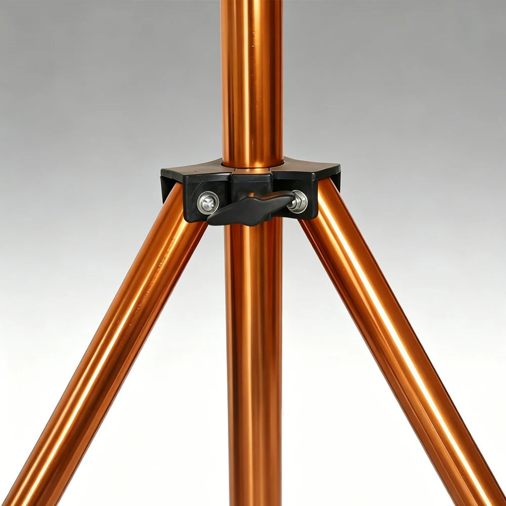 1.6m High Tripod Canvas Head Stand Training Mannequin Stand Wig Holder Adjustable Plastic Material Hair Accessory Tools