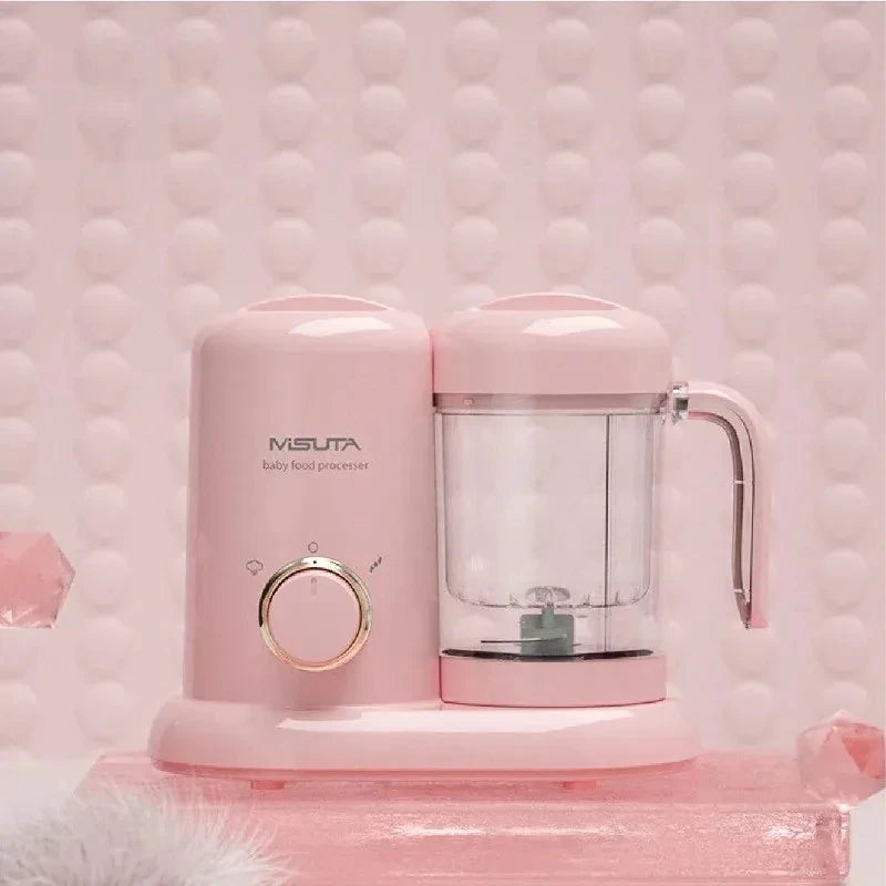 300W Baby Food Cook Mixer Steamer Multifunctional Fruit Vegetable Food Processor Solid Food Machine Electric Meat Grinder 220V