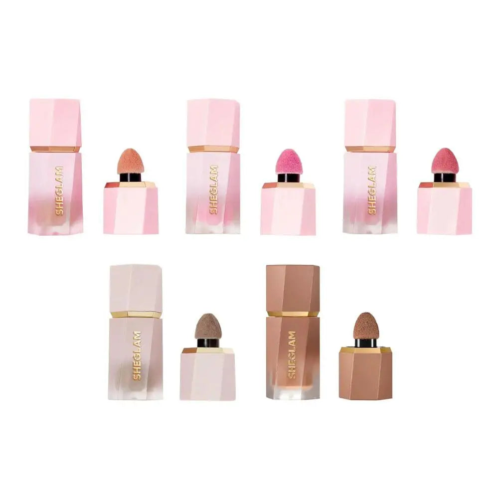 SHEGLAM Drop Ship Make Up Liquid Blush Facial Nourishing Blusher Gel Cream Multi-purpose Lip Gloss Makeup Blush Wholesale