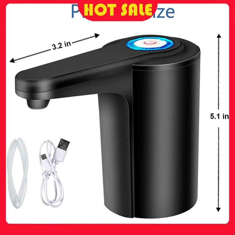 Needful 2X Water Dispenser 5 Gallon - Water Pump For 5 Gallon Bottle, Water Jug Pump USB Rechargeable Universal Automatic