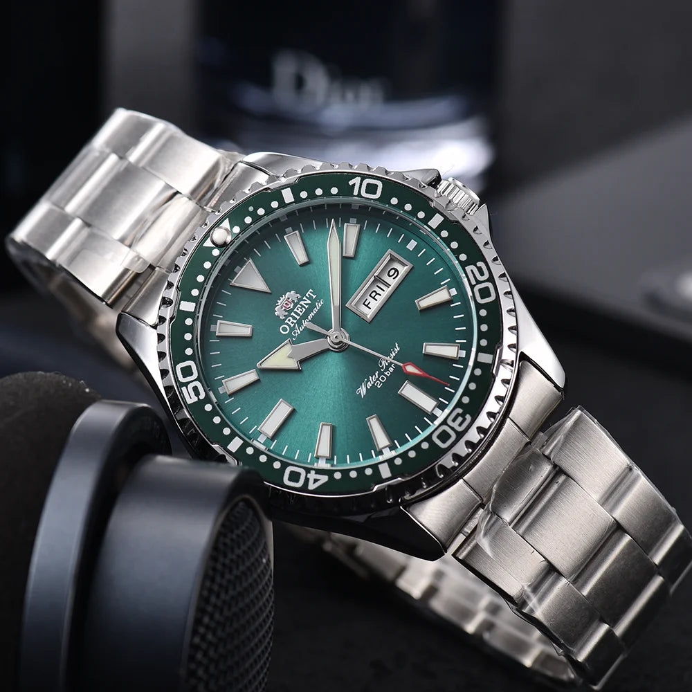 Top AAA Top Quality AAA Orient Original Brand Watches For Mens Orient Automatic Mechanical Wristwatch Luxury AAA Male Clockss