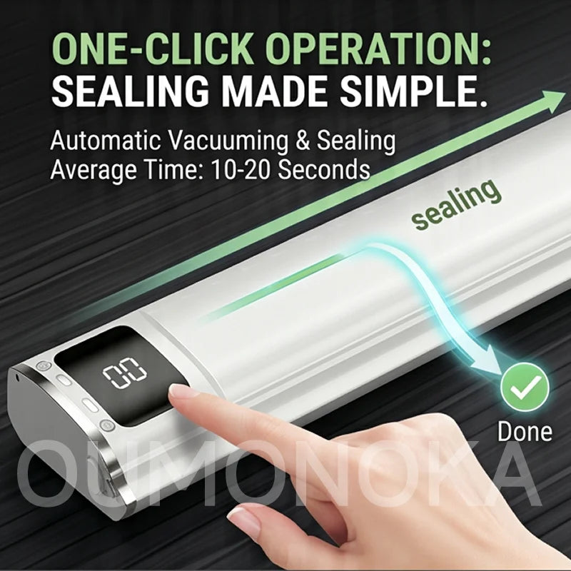 Portable Vacuum Sealer for Food Kitchen Gadgets Degasser Home Appliance Compressor Plastic Bag Sealer Vacuum Packaging Machine