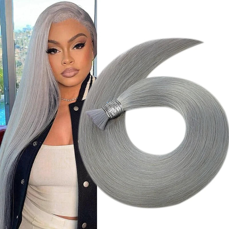 Human Hair Bulk No Weft Virgin Remy Hair Vietnamese Hair Straight Hair Bulk Real Natural Hair No Weft For Braiding Wholesale