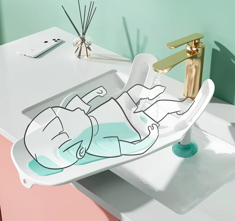 Baby Washing Ass Artifact Portable infant Cleanning Fart Basin Newborns Washing PP Tub Supplies Baby Bathtub Baby Care