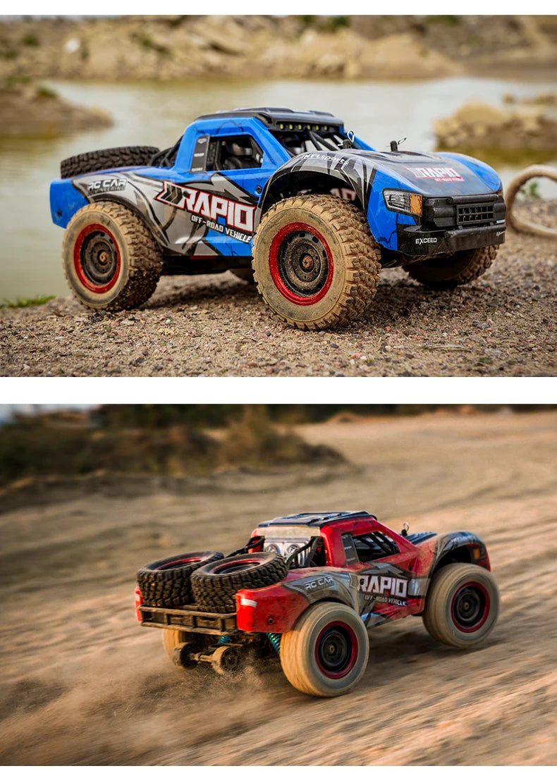 1/14 Q130 RC Car Desert  4WD Off-road Truck 2.4G High Speed Car Racing Drift Remote ControlVehicle Toys For Boys Children