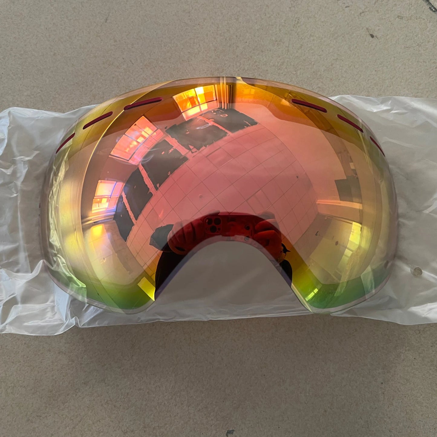 Snowmobile Ski Goggles Double Layers UV400 Anti fog Big Ski Glasses Skiing Snow Men Women Snowboard Goggles