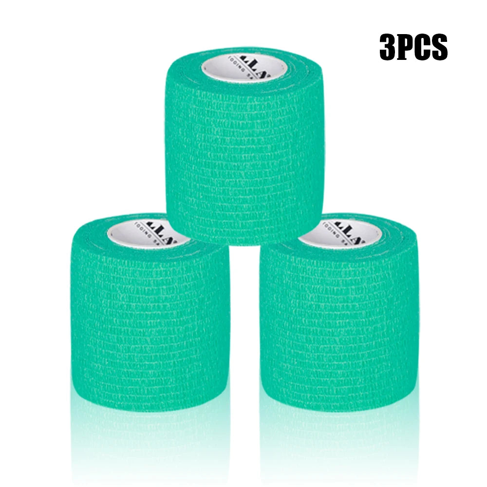 16/10/3PCS Tattoo Grip Bandage Colorful Self Adhesive Wrap 5cm X 4.5m Non Slip Handle Tape Tattoo Machine Grip Cover Supplies