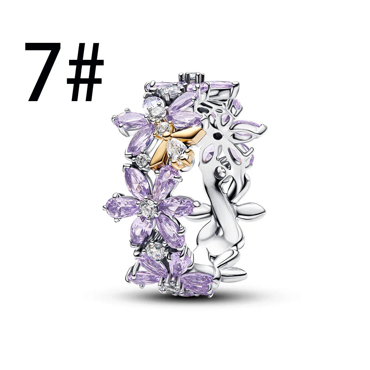 New 925 Sterling Silver Four Leaf Clover Flower Ear Stud Ring Pendant Bead fit DIY Women's Bracelets Necklaces Jewelry Gifts