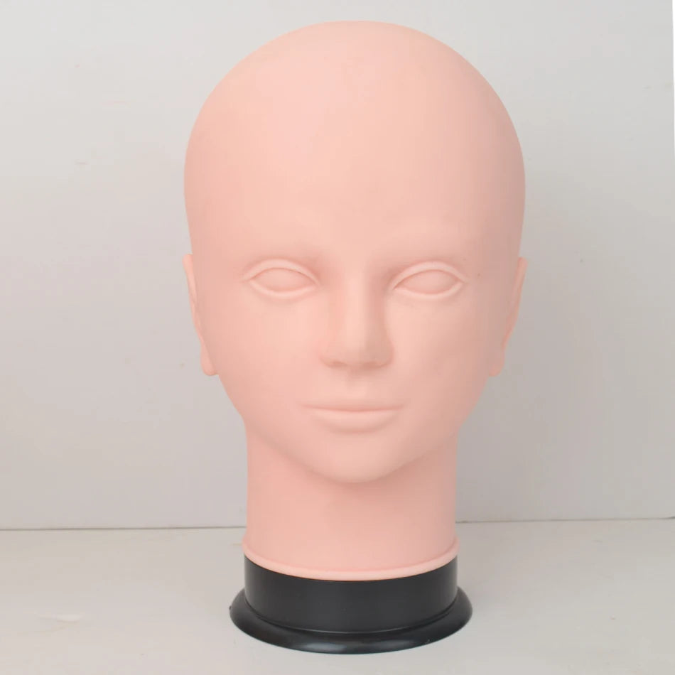 Mannequin Head Wig Stand With Adjustable Wig Tripod Stand Holder For Wigs Making Display With T Pins/Wig Cap Training Practice