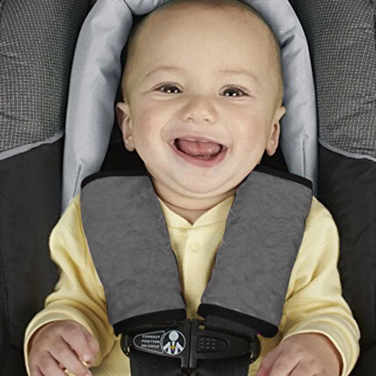 Waterproof baby stroller cushion mats car seat accessories head support belt shoulder-sided protective cover Neck Protection pad