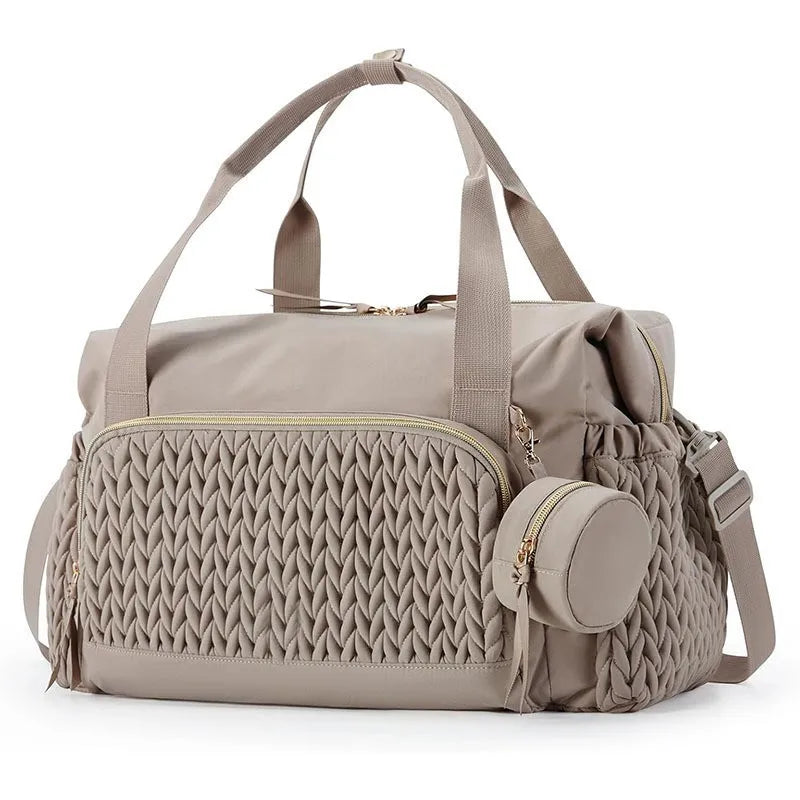 New Mommy Diaper Bag Large Capacity Organizer For Baby Diapersr Stroller Hanging Bags Maternity Women Fashion Tote Lightweight