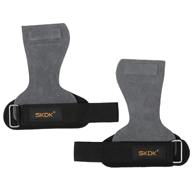2Pcs Gym Gloves Fitness Hand Palm Protection Equipment Anti Slip Wear-resistant Wrist Wraps Hard Pull Weight Lifting Grip Pads