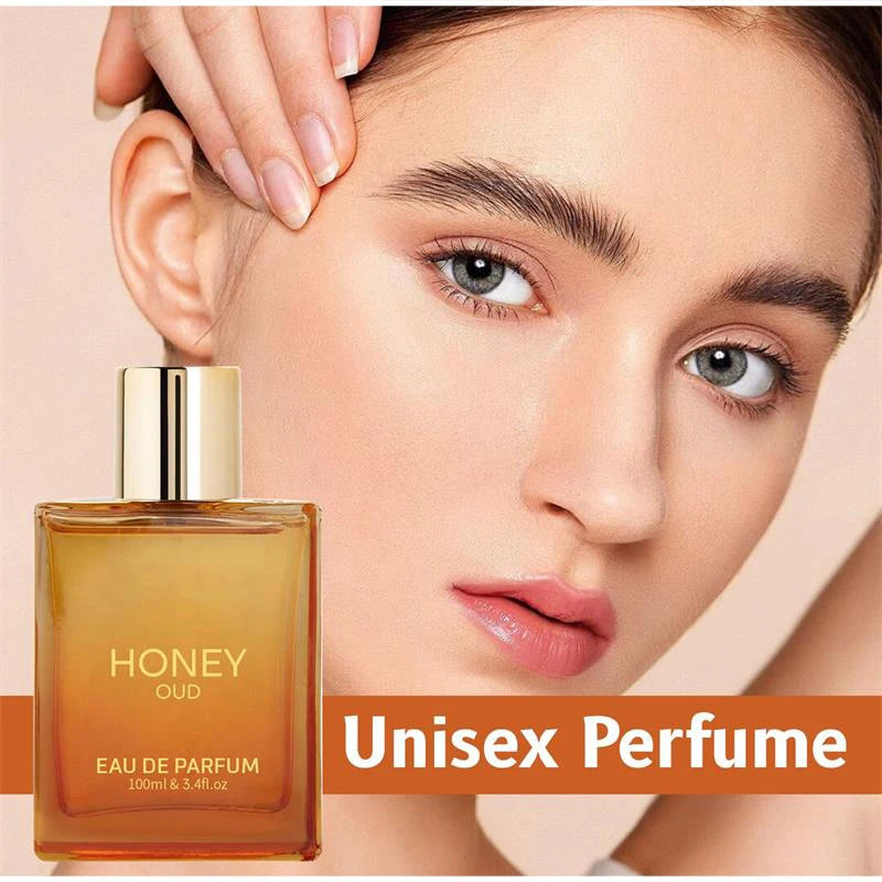 Honey Oud Rose Gourmet Scent Perfume,Women Sweet Warm Eau De Toilette,Lemon/Blackcurrant/Sandalwood/Vanilla Light Fragrance Mist
